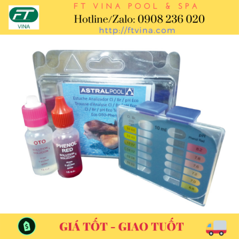 bộ test nước hồ bơi, test nước hồ bơi, thuốc thử nước hồ bơi, hộp thử nước bể bơi, thử nước hồ bơi